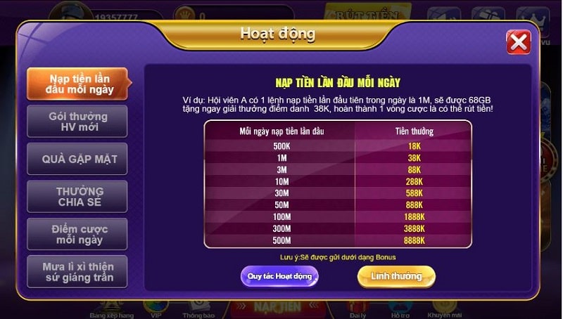 Review 68 Game Bài - Cổng Game Đổi Thưởng Đình Đám 2024 6 68 Game Bài Áp Dụng Nhiều Khuyến Mãi Khủng